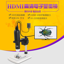 USB high-definition large-screen electron microscope HDMI connected to TV Camera measurement maintenance detection Digital magnifying glass