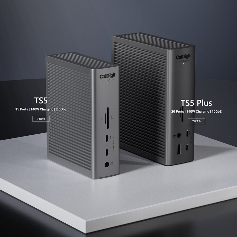 Brand New Boxed Caldigi Ts5, Ts5 Plus Thunderbolt 5 Docking Station 140W