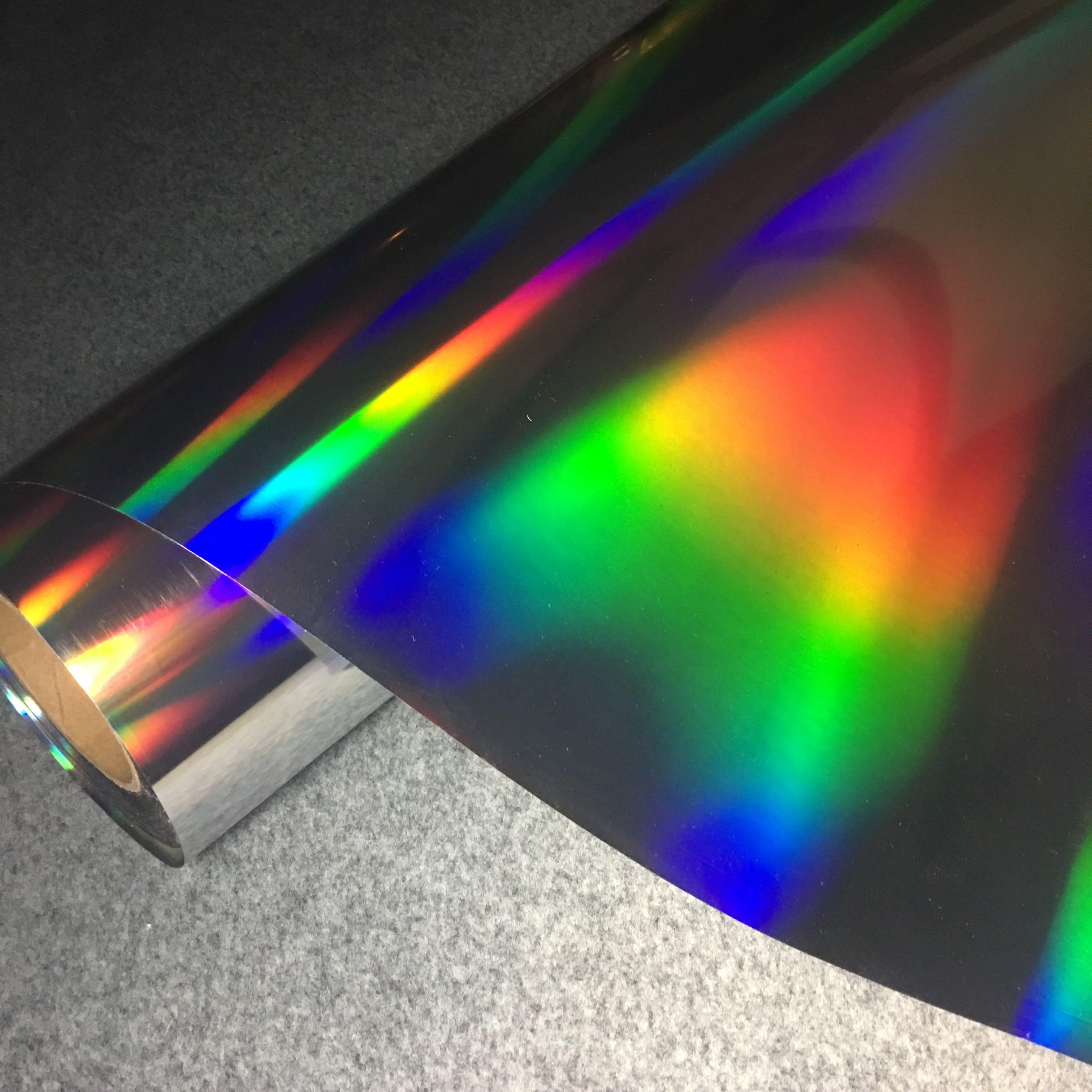 Seven-colour laser lettering film humbling lettering lettering with transparent bottom reflective film reflective patch car pull-up car sticker