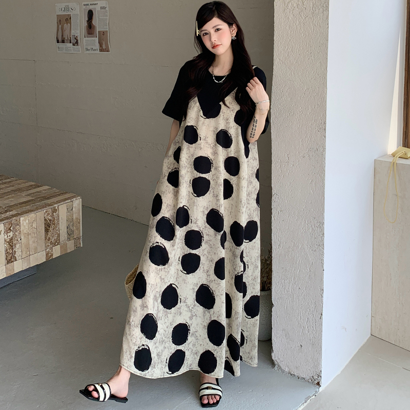 2026 New Maternity Wear, Maternity Dress, Trendy Mom's Pregnancy Outfit, Summer Clothes, Large Size Long Dress