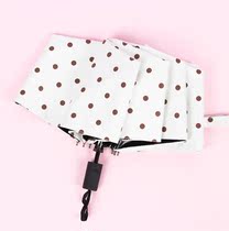 Tuoyang umbrella small freshening folding ins automatic sunny umbrella Dual male and female sun umbrella sunscreen for sun protection