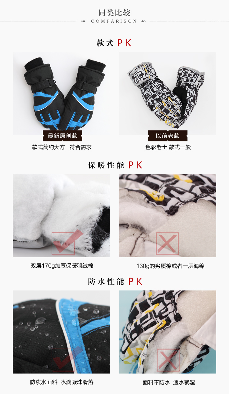 Gants pour homme en coton - Ref 2781520 Image 9