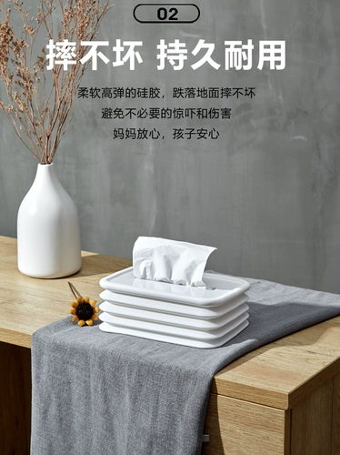 Креативная кремниевая коробка ткани складывание и подъем для дома ресторан кофейный столик гостиная. Рисование бумажная коробка простая коробка для хранения автомобилей