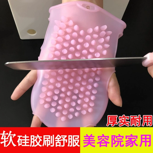 Перчатки, силиконовый массажер для всего тела, универсальное косметическое масло