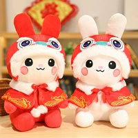 Талисман, милая кукла, плюшевый кролик, игрушка, год кролика, талисман года, подарок на день рождения