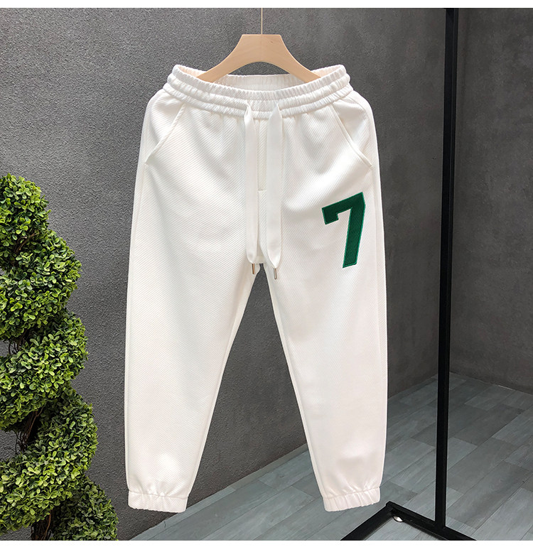 Herren Sweatpants Bestickt Mit Lockerer Passform Für Freizeit_voghion.com