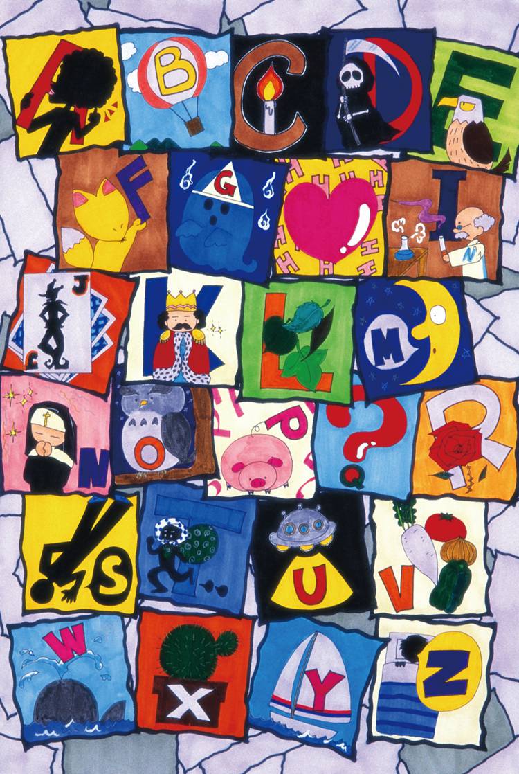 1000 Pieces Wooden Puzzle Anime Landscape Adult Decompression Artifact Children's Puzzle Play Alphabet