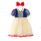 Girls Snow White Skirt Summer Dress 2024 New Children's Frozen Elsa Dress Dress