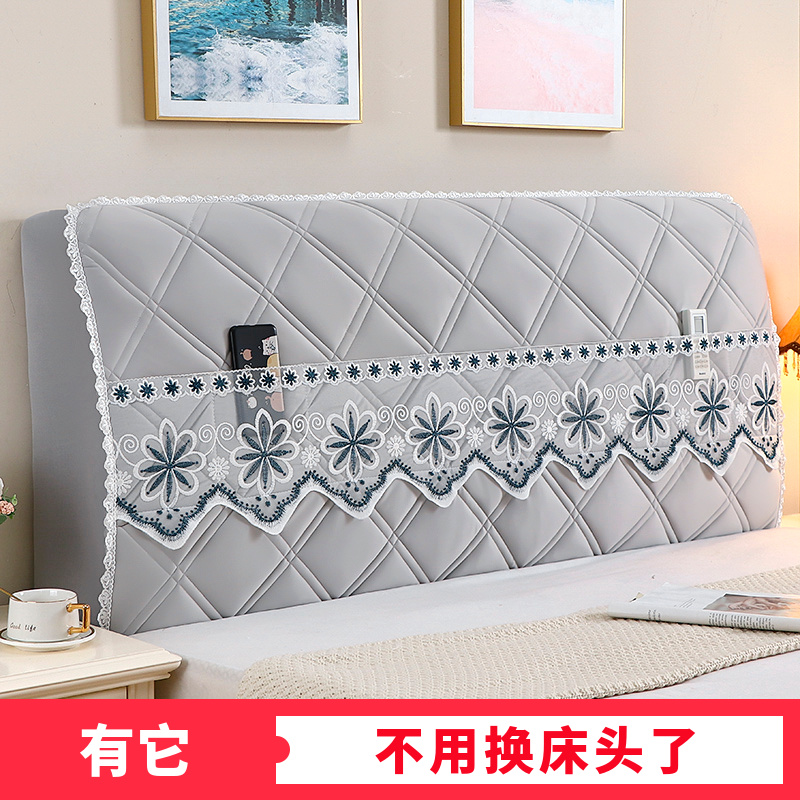 Headboard cover full bag arched clip cotton minimalist with modern backrest soft bag removable headliner cover 2021 New