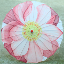 Silk Cloth Umbrella Jasmine with special dance umbrella Classical Umbrella Performance silk umbrella Prop Umbrella Craft Umbrella Lotus Umbrella
