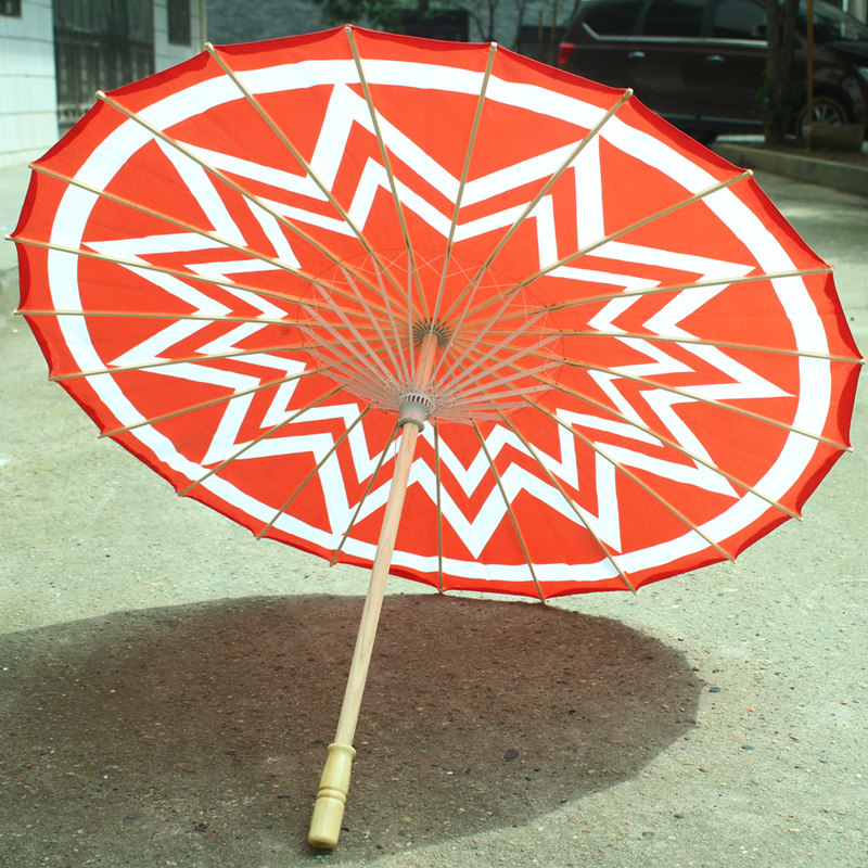 The Little Bless Dance Umbrella in the Rain The Peach Lee Cup National Dance Solo Dance Performance of the Dance Performance Props Umbrella