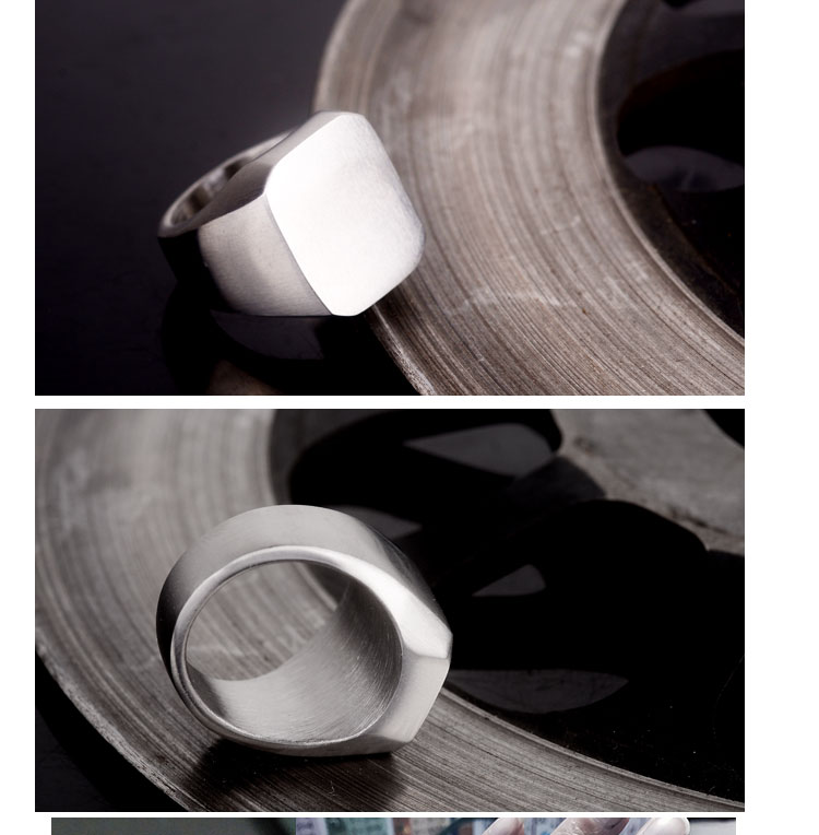 Bague homme PUNK ELEMENTS en Acier au titane - Ref 3088117 Image 23