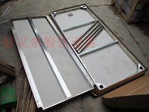 Double-layer Workbench disassembly stainless steel kitchen console kitchen work table packing table can be customized