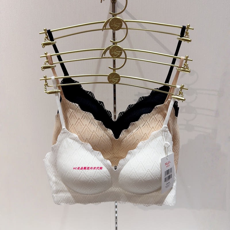 Maniform's New Sexy Carved Mango Cup Comfortable Push-Up Bra Women's Underwear 20400568