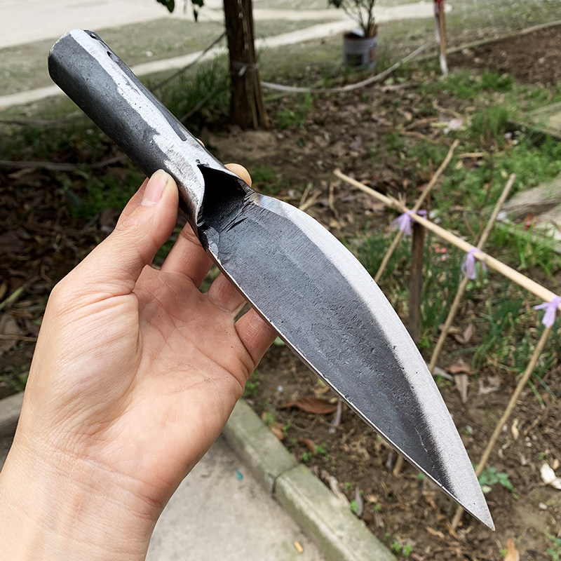Hand-forged sharp knife slaughtering segmentation deboning iron fast knife professional slaughtering pig slaughtering sheep special knife butcher meat cutting knife