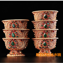 Nepalese water bowl handmade filigree water bowl