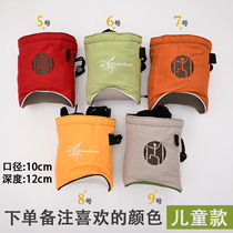 Large Opening Rock Climbing Magnesium Powder Bag Adult child Magnesium Powder Hug Stone Ladle Powder Bag Slingshot Steel Ball Bag Clay Pill Bag