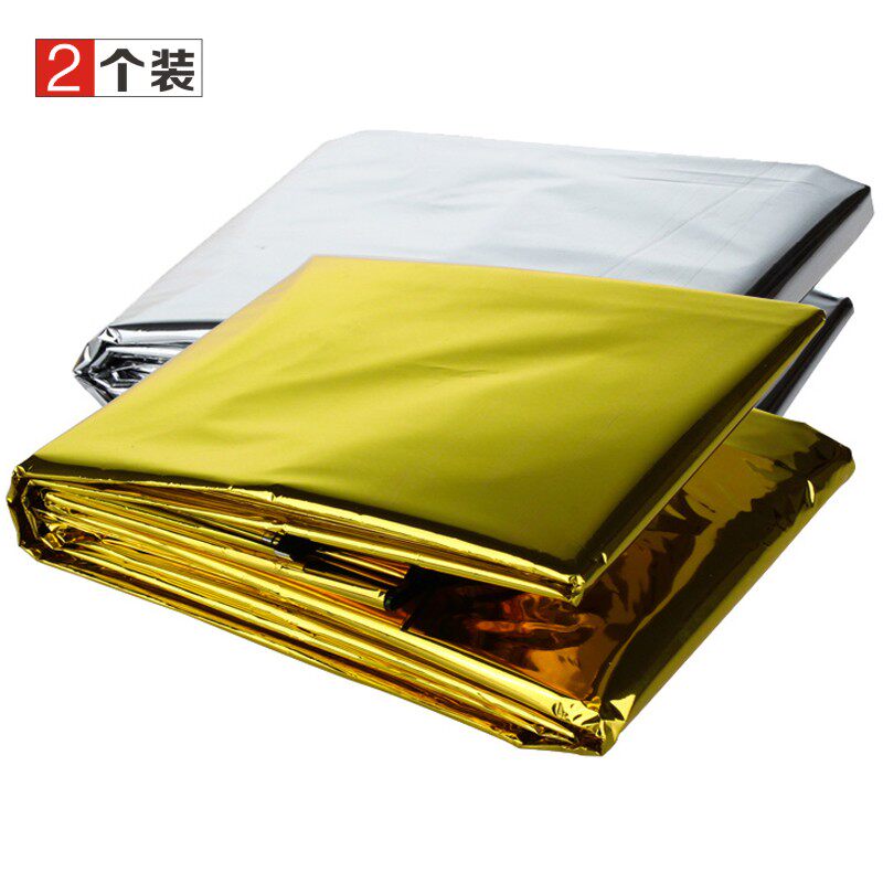 Emergency Blanket Field Survival Supplies Outdoor Warm Request Raw Insulation Blanket Earthquake Rescue Emergency Blanket Equipped Lifesaver Tapestries