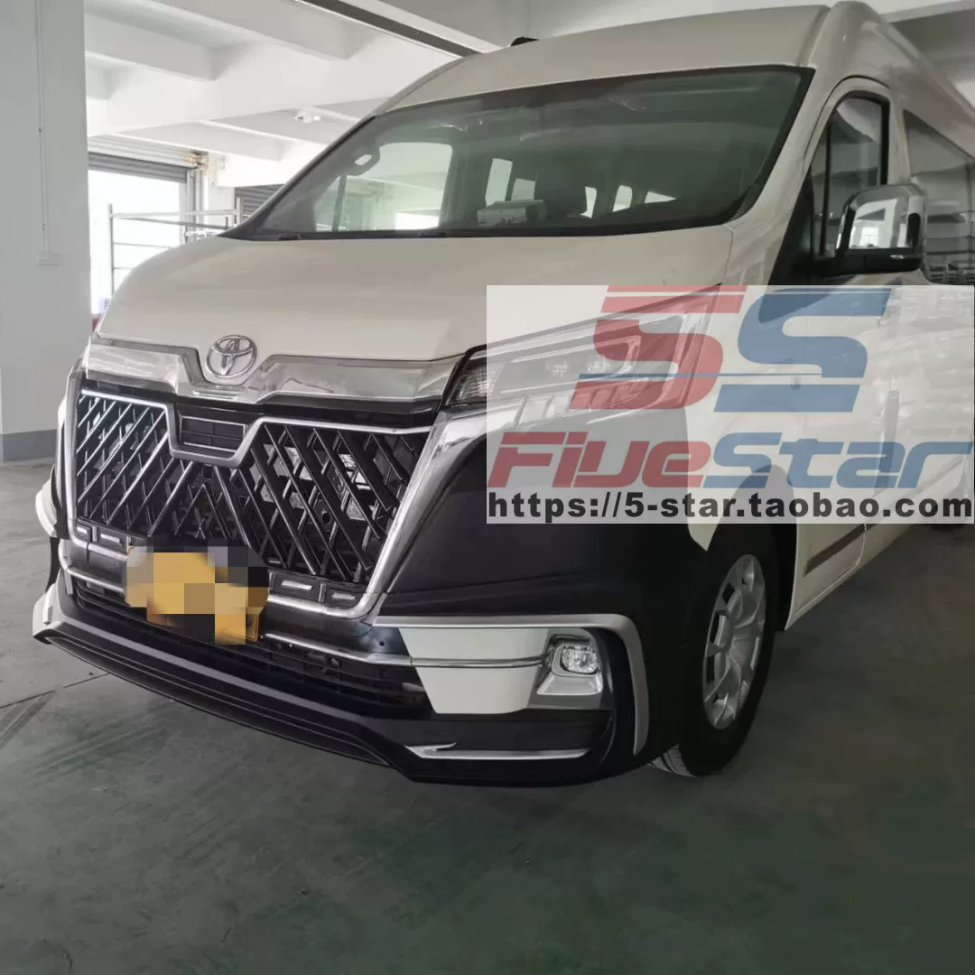 Совместимо с передним нижним лбом-бампера HIACE 300 серии 19-22, передний нижний выступ, «голова-локоть»/морское левое морское чевство, окружение переднего выступа