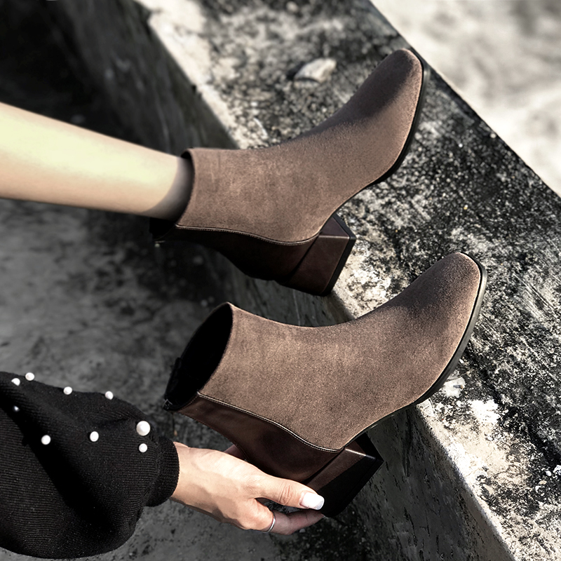Bottes mi-saison femme OTHER en Caoutchouc - Ref 3251359 Image 4