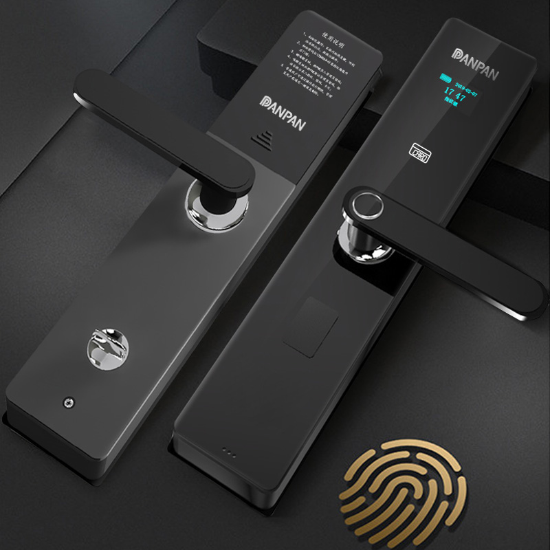 Look forward to security door fingerprint lock safety door lock door lock in door lock for household door intelligent lock