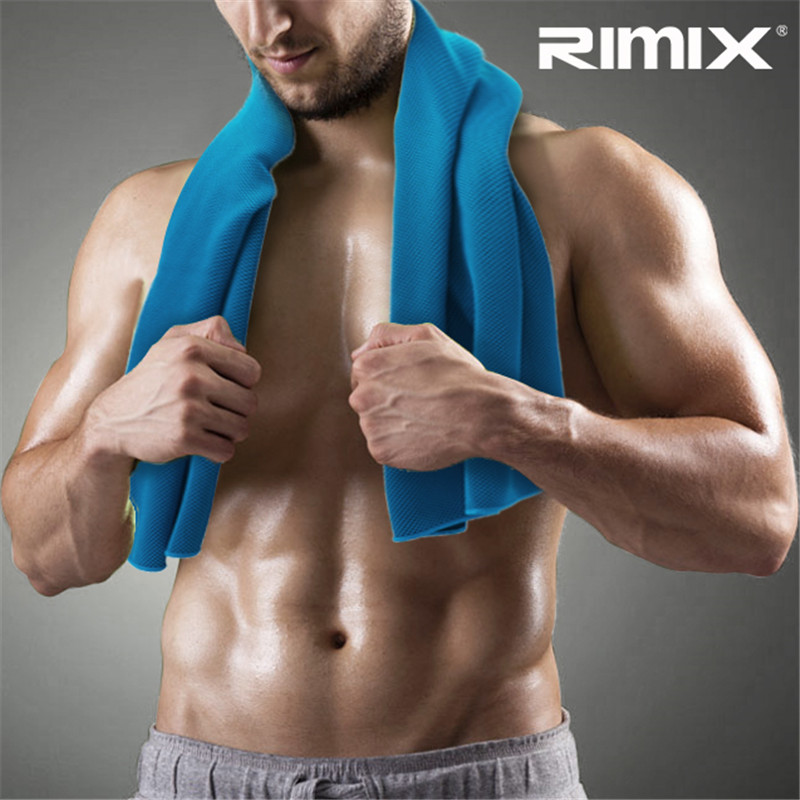 RIMIX Riding Cooldown Theorizer Cold Sensation Sports Towel Ice Cold Towels Sweaty Fitness Sweat-Towel Portable Ice Towels