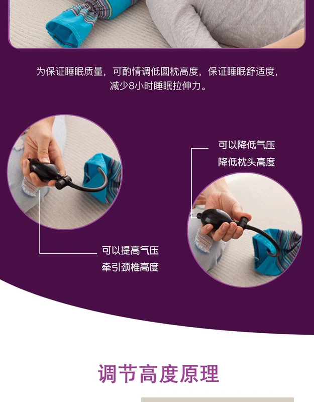 Cổ tử cung gối gối đặc biệt gối người lớn kiều mạch gối sức khỏe gối sửa chữa cổ gối đầy đủ kiều mạch gối lõi gối ôm cao su non
