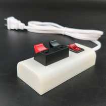 Light test device LED quick plug-in test light wire test clip two-digit four-digit test aging clip