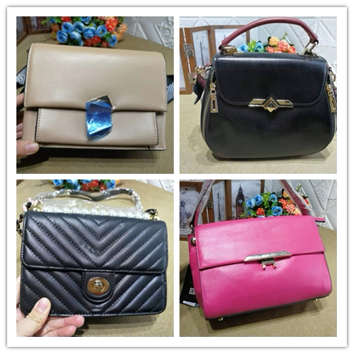 Foreign trade exports French headcoat tail cut cursor sheet of the same pure leather original female bag