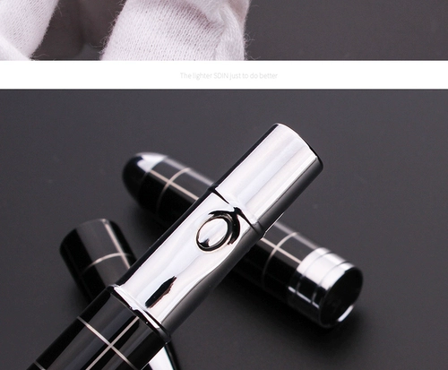 Универсальная креативная зажигалка с usb-зарядкой, ветрозащитная шариковая ручка, электронная ручка-роллер