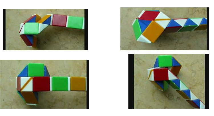 Alien Magic Children Học sinh Thông minh Rubiks Cube Đồ chơi giáo dục Quà tặng sinh nhật Đa dạng Thước kẻ 24 Phần 24 Bán buôn