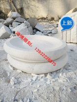 Ramming and grinding the Han white jade old crushed jade marble grinding machine mashed hot pepper Mashed Garlic Mortar Special Price Boutique Engraving