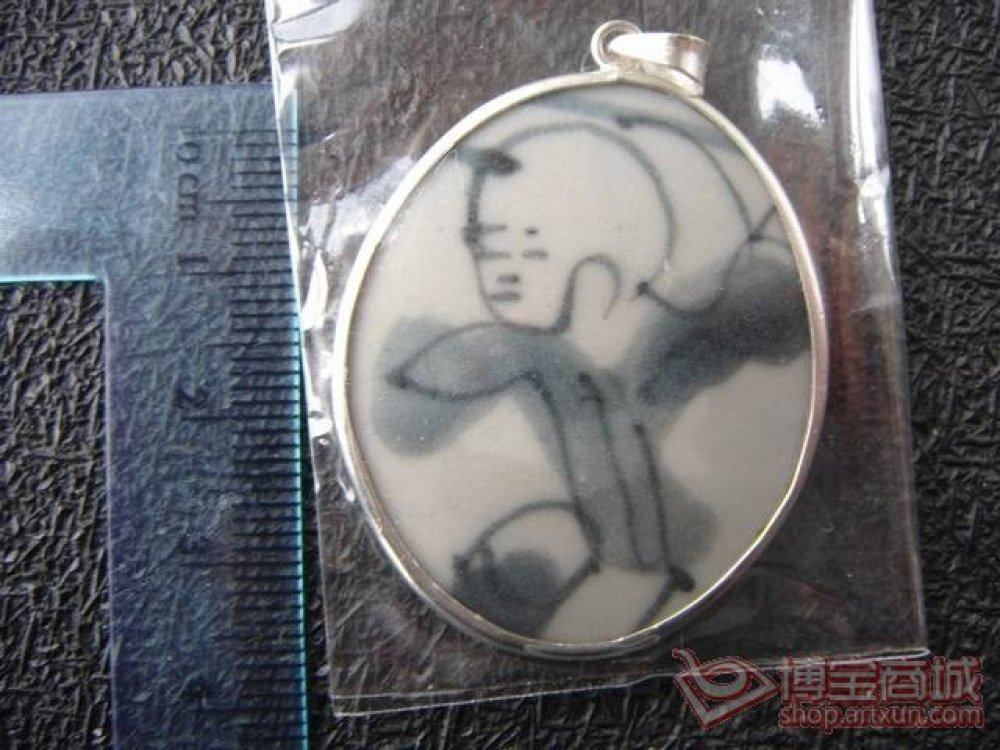 This shop homemade Ming late Qing early Qing flower figures Tattooese Opera specimen pendant pack 925 pure silver rare complete specimen-Taobao