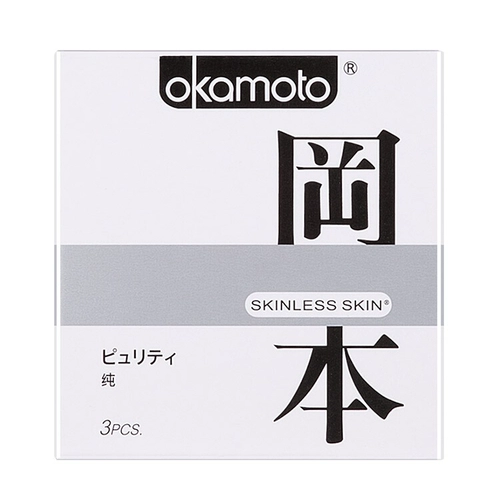 Okamoto Confunom Skin Pure Condom 3 Японская импортная рукав для взрослых пары сексуальных принадлежностей