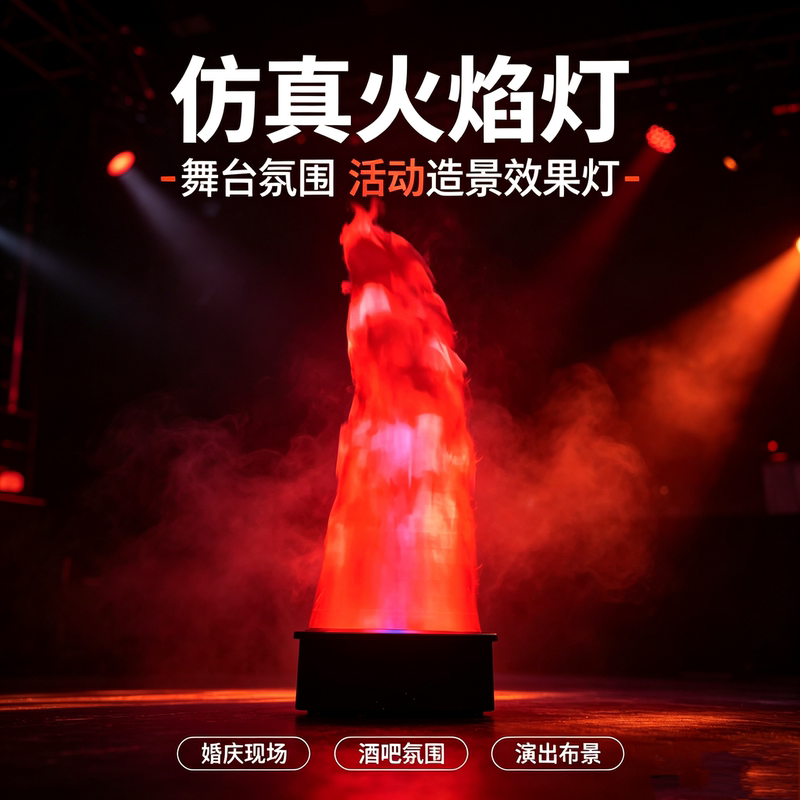 Simulated Flame Lamp, Electronic Fire Pit, Bonfire Party, Graduation Ceremony, Store Opening Without Open Flame, Stage Decoration Lamp Simulated Flame Lamp, Electronic Fire Pit, Bonfire Party, Graduation Ceremony, Store Opening Without Open Flame, Stage Decoration Lamp
