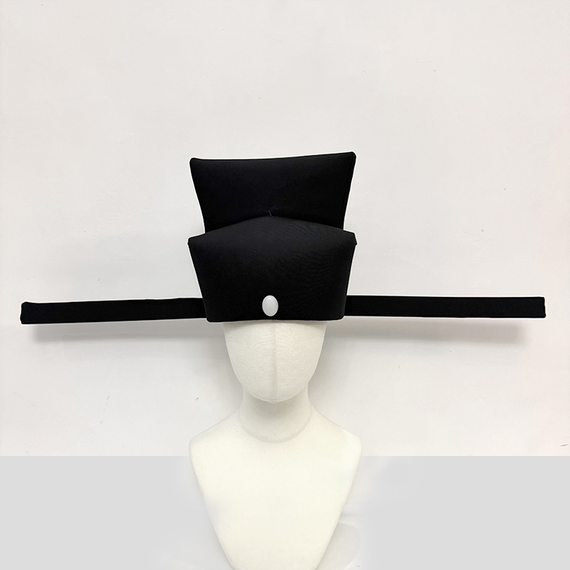 Song Dynasty Style Spread-Winged Headgear, Male Hanfu Hat from the Song Dynasty, Adjustable Head Circumference, Ancient Style Song Dynasty Official Hat, Wedding Hat Song Dynasty Style Spread-Winged Headgear, Male Hanfu Hat from the Song Dynasty, Adjustable Head Circumference, Ancient Style Song Dynasty Official Hat, Wedding Hat