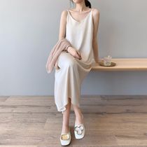 Acetic acid seaside holiday dress photo clothes beach sundress suitable for Yunnan tourism wear womens skirt