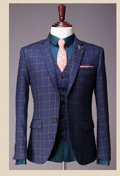 Costume homme en laine pour Quatre saisons - Ref 1554559 Image 17