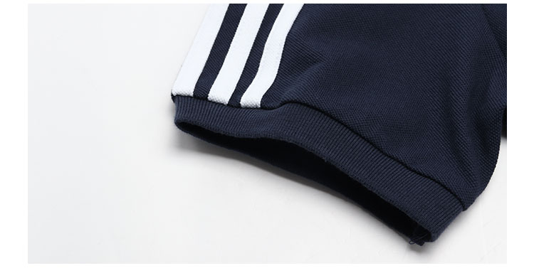Quần áo thể thao nam Adidas ngắn tay áo sơ mi 2019 mới thoáng khí quần áo thể thao thông thường EJ0925 - Áo polo thể thao áo thun polo nam