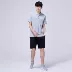 NIKE Nike Men 2018 Mùa hè Mới thoáng khí Áo liền thân ngắn tay áo sơ mi Polo thể thao Top 909747