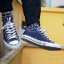 Giày converse giày nữ Giày vải mùa thu 2018 thu đông mới xu hướng cổ điển retro giày thể thao giản dị 101000 Plimsolls