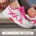 Giày thể thao nữ ASICS yasehi Giày tennis 2018 mới GEL-GAME 6 giày thể thao E755Y-100 giày thể thao trắng Giày tennis