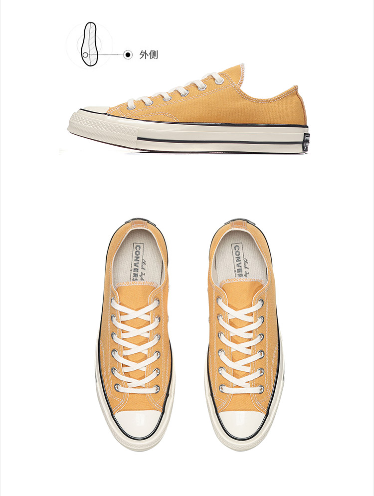 Giày nam Converse Giày nữ giày vải mùa thu 2018 mới Samsung tiêu chuẩn 1970 thấp để giúp giày thường 162050C giày adidas thể thao