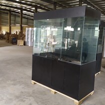 Large museum display cabinet solid wood paint glass exhibition display cabinet exhibition hall display cabinet cultural relics antiques ancient knowledge cabinet