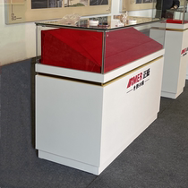 Antique display stand Zhongdao booth glass display cabinet paint display cabinet company product display cabinet customization