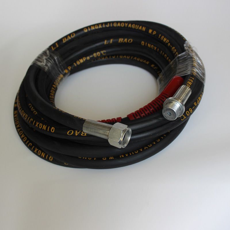 High-pressure cleaner 550 type 580 type accessories high-pressure steel pipe 9 meters pressure-resistant explosion-proof outlet pipe