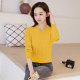 Twist sweater women's pullover short V-neck slim long-sleeved sweater autumn and winter thickened small high-waisted bottoming top