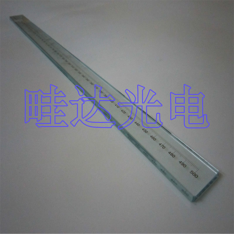 光刻校正校准玻璃线纹尺500mm200mm1mm精度0.001mm测量仪器使用