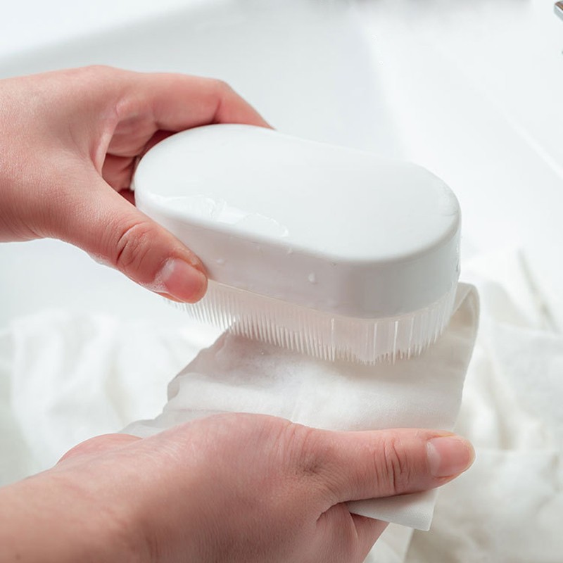 Taiwan imported soft-hair laundry brush household does not hurt clothing does not hurt shoes multi-purpose collar laundry board brush shoe brush
