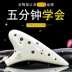 Ocarina 12 12 lỗ chơi nhạc cụ chuyên nghiệp Nhạc cụ bắt đầu điều chỉnh AC để dạy học sinh bắt đầu ở giữa âm thanh 6 - Nhạc cụ dân tộc Nhạc cụ dân tộc